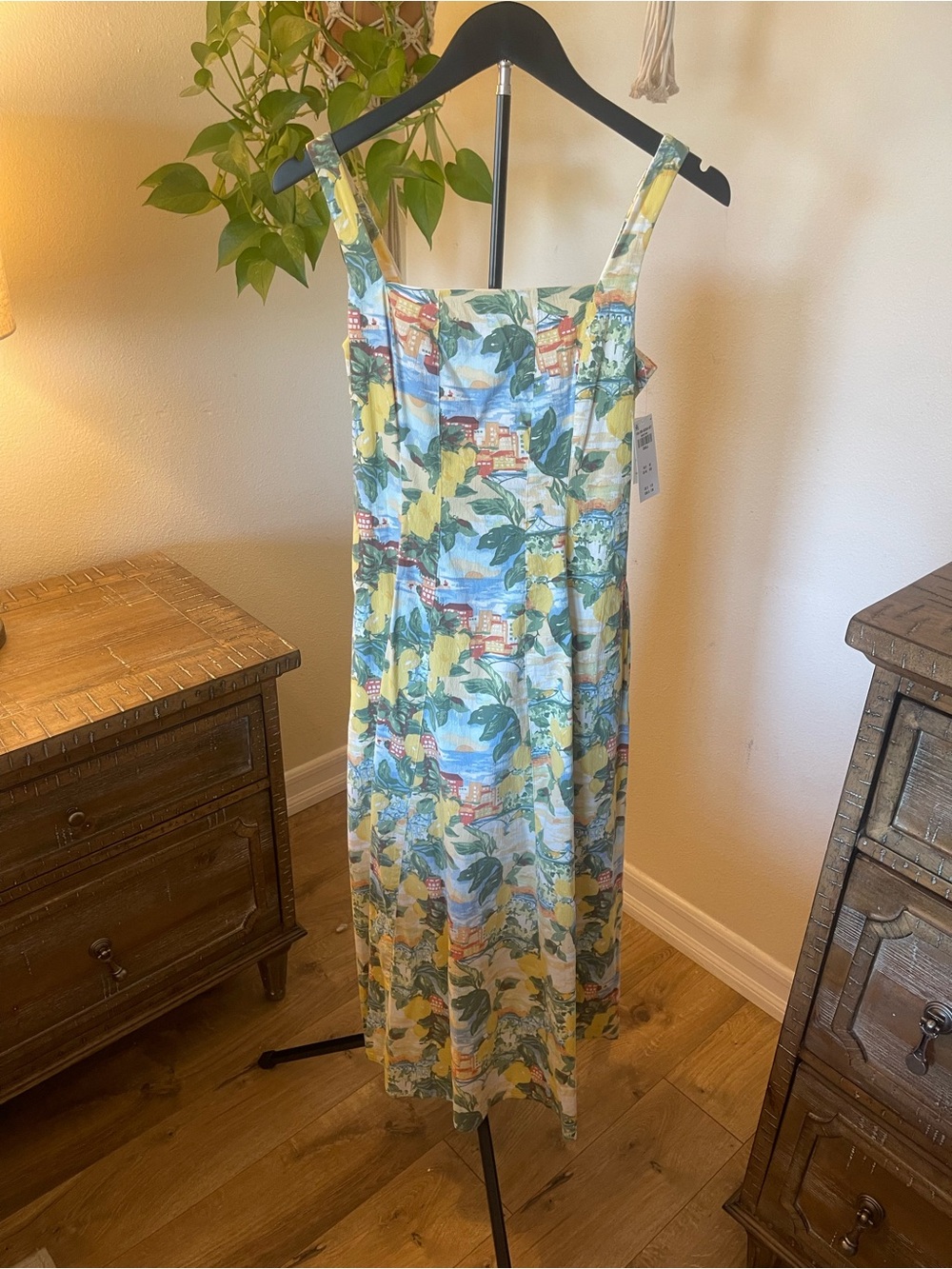 Abercrombie & Fitch Mila Stretch Midi Dress